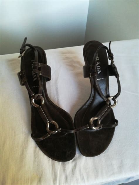 sandali vintage prada|Prada Vintage Sandals .